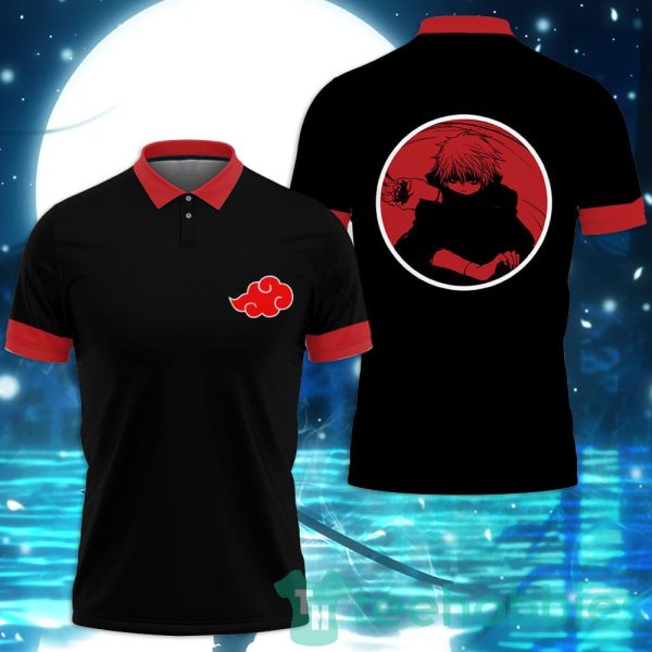 sasori akatsuki custom anime black polo shirt for men and women 1 eugnm 600x600px Sasori Akatsuki Custom Anime Black Polo Shirt For Men And Women