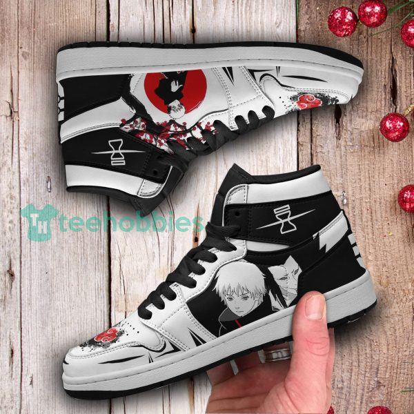 sasori akatsuki custom naruto anime white air jordan hightop shoes 3 tBqAd 600x600px Sasori Akatsuki Custom Naruto Anime White Air Jordan Hightop Shoes