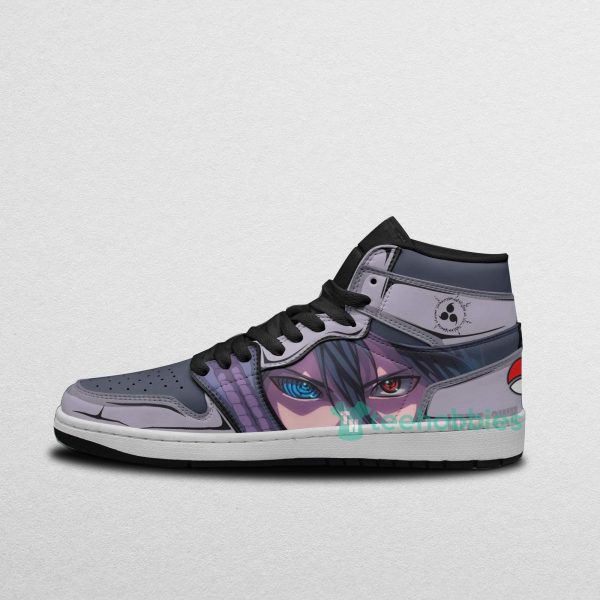 sasuke mangekyou sharingan custom naruto anime air jordan hightop shoes 3 QeD06 600x600px Sasuke Mangekyou Sharingan Custom Naruto Anime Air Jordan Hightop Shoes