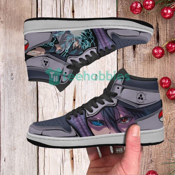 sasuke mangekyou sharingan custom naruto anime air jordan hightop shoes 4 pd01x 600x600px Sasuke Mangekyou Sharingan Custom Naruto Anime Air Jordan Hightop Shoes