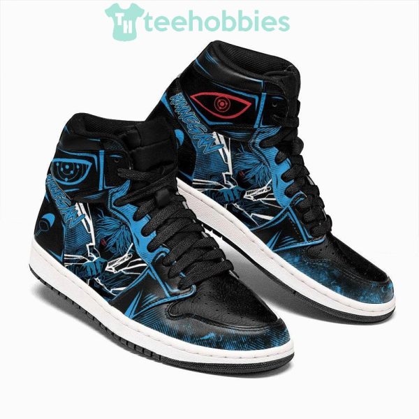 sasuke rinnegan sneakers naruto anime custom air jordan hightop shoes 2 UnOpW 600x600px Sasuke Rinnegan Sneakers Naruto Anime Custom Air Jordan Hightop Shoes