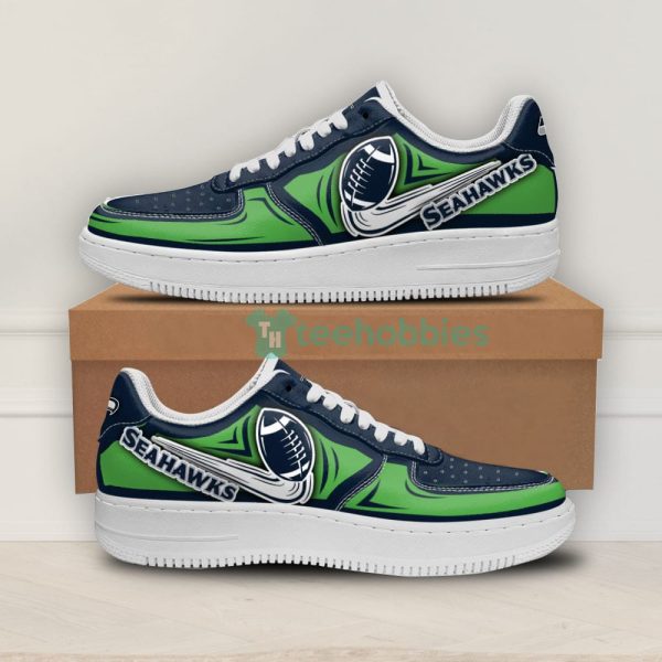 seattle seahawks custom ball air force shoes for fans 1 35N68 600x600px Seattle Seahawks Custom Ball Air Force Shoes For Fans