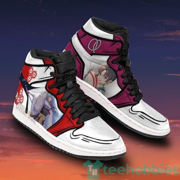 sesshomaru x kagura custom inuyasha anime air jordan hightop shoes 2 31f3F 600x600px Sesshomaru x Kagura Custom Inuyasha Anime Air Jordan Hightop Shoes
