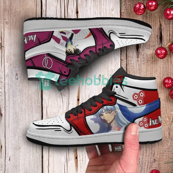 sesshomaru x kagura custom inuyasha anime air jordan hightop shoes 4 i5pdG 600x600px Sesshomaru x Kagura Custom Inuyasha Anime Air Jordan Hightop Shoes