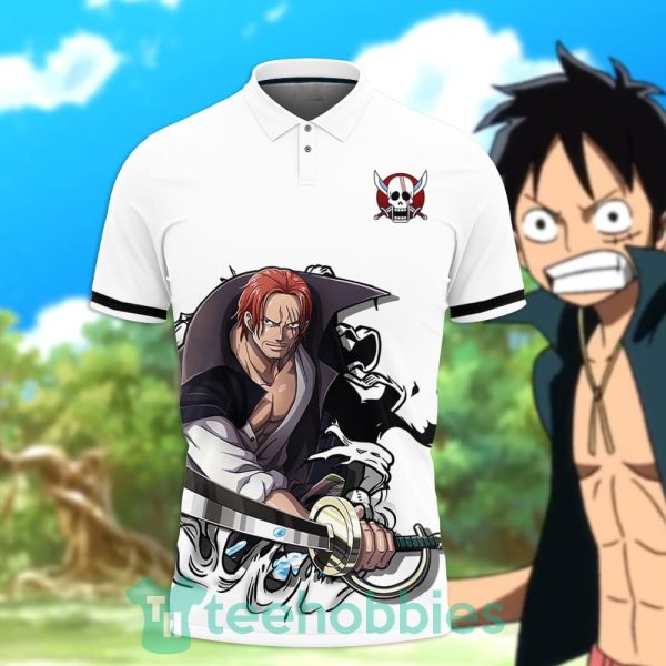 shanks polo shirt custom anime one piece for anime fans 2 BxLSL 600x600px Shanks Polo Shirt Custom Anime One Piece For Anime Fans