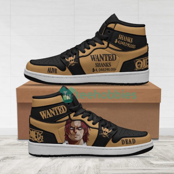 shanks wanted custom one piece anime air hightop shoesshoes 1 0v9MY 600x600px Shanks Wanted Custom One Piece Anime Air Hightop ShoesShoes