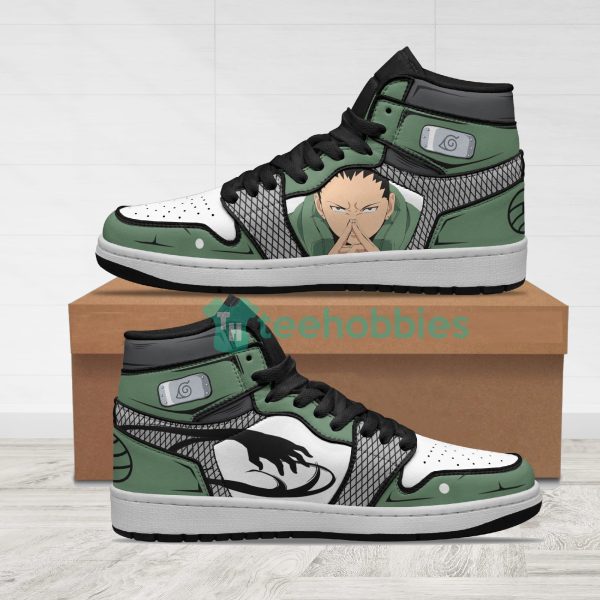 shikamaru nara anime custom naruto air jordan hightop shoes 1 o67wA 600x600px Shikamaru Nara Anime Custom Naruto Air Jordan Hightop Shoes
