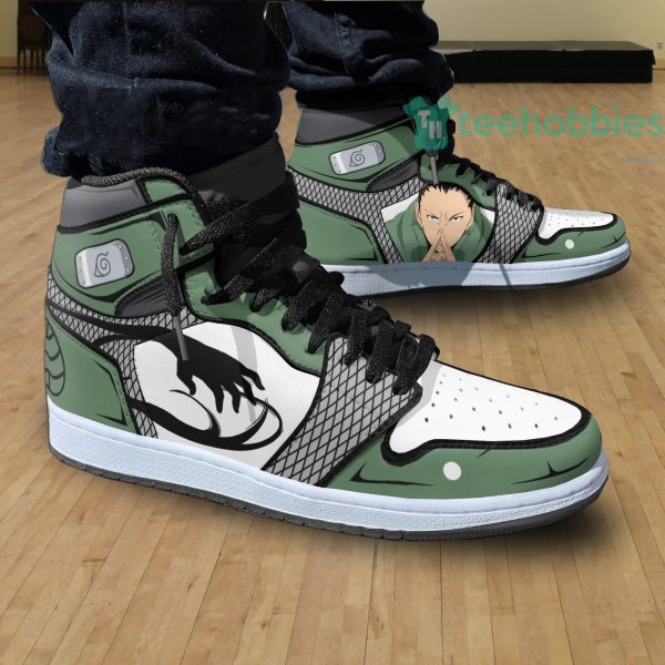 shikamaru nara anime custom naruto air jordan hightop shoes 4 eMkYM 600x600px Shikamaru Nara Anime Custom Naruto Air Jordan Hightop Shoes