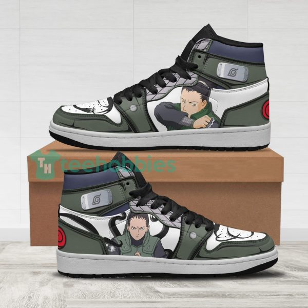 shikamaru nara custom naruto anime air jordan hightop shoes 1 a92FD 600x600px Shikamaru Nara Custom Naruto Anime Air Jordan Hightop Shoes