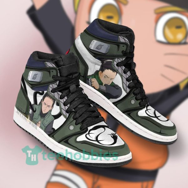 shikamaru nara custom naruto anime air jordan hightop shoes 2 nYV6w 600x600px Shikamaru Nara Custom Naruto Anime Air Jordan Hightop Shoes