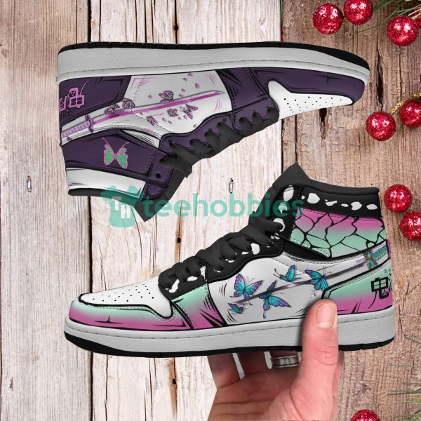 shinobu and kanao anime demon slayer air jordan hightop shoes 4 1EfKb 600x600px Shinobu and Kanao Anime Demon Slayer Air Jordan Hightop Shoes