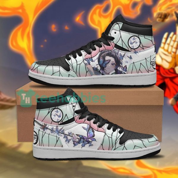 shinobu kocho anime lover air jordan hightop shoes 1 yIMSA 600x600px Shinobu Kocho Anime Lover Air Jordan Hightop Shoes