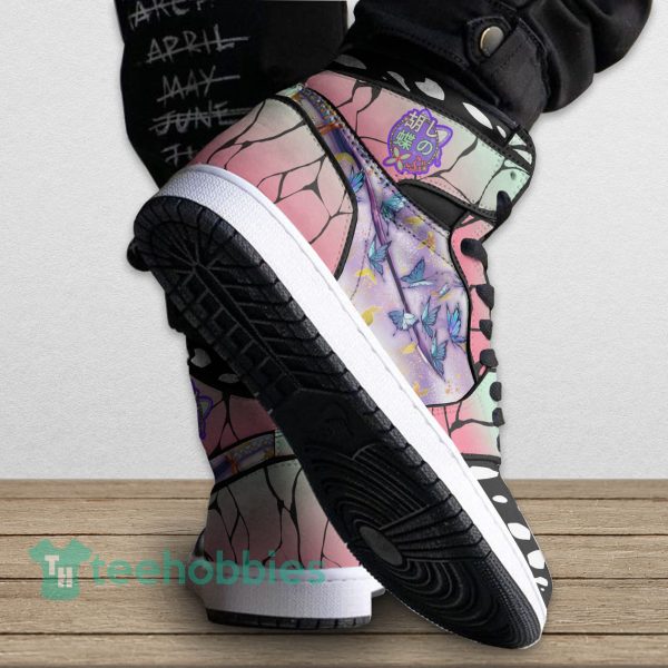shinobu kocho custom demon slayer anime air hightop shoes 4 zYSVm 600x600px Shinobu Kocho Custom Demon Slayer Anime Air Hightop Shoes