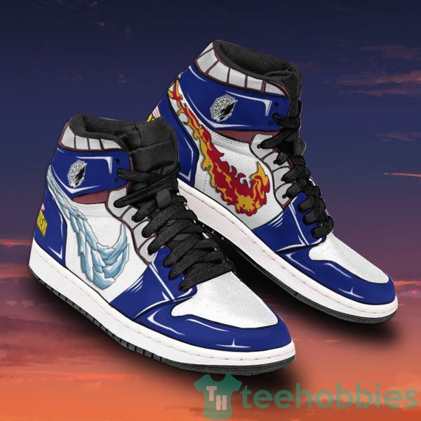 shoto todoroki custom my hero academia anime air jordan hightop shoes 2 ajDSo 600x600px Shoto Todoroki Custom My Hero Academia Anime Air Jordan Hightop Shoes