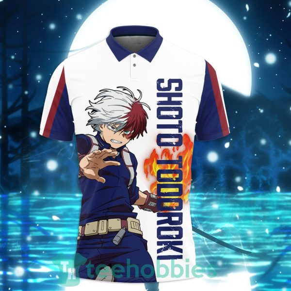 shoto todoroki my hero academia custom anime polo shirt for men and women 2 iWoZH 600x600px Shoto Todoroki My Hero Academia Custom Anime Polo Shirt For Men And Women