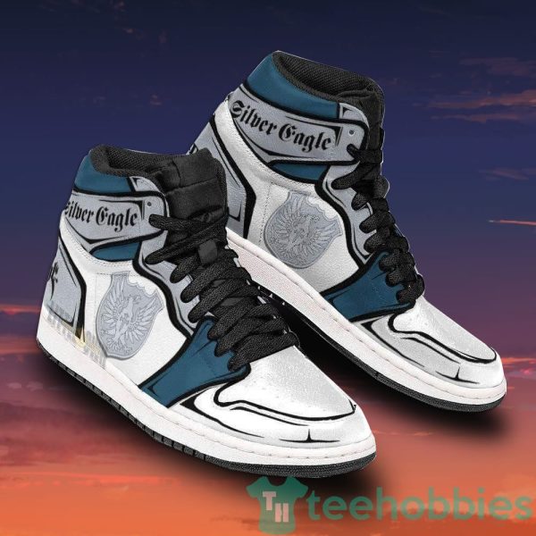 silver eagle custom black clover anime air jordan hightop shoes 4 Z8gAX 600x600px Silver Eagle Custom Black Clover Anime Air Jordan Hightop Shoes