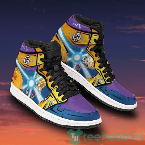 son gohan custom dragon ball anime air jordan hightop shoes 4 0DzOq 600x600px Son Gohan Custom Dragon Ball Anime Air Jordan Hightop Shoes