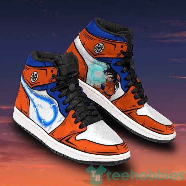 son goku custom dragon ball z anime air jordan hightop shoes 2 CqSj5 600x600px Son Goku Custom Dragon Ball Z Anime Air Jordan Hightop Shoes
