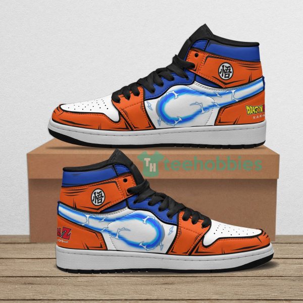 son goku custom kamehameha dragon ball anime air jordan hightop shoes 1 IbVzK 600x600px Son Goku Custom Kamehameha Dragon Ball Anime Air Jordan Hightop Shoes