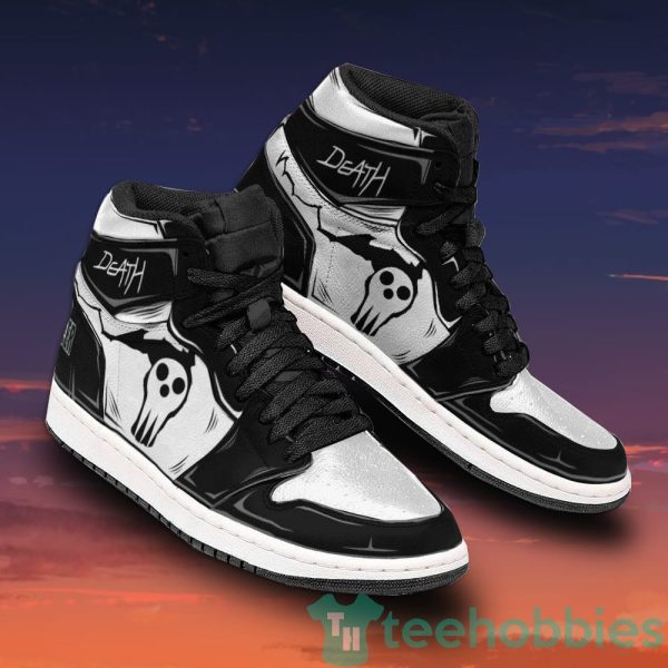 soul eater anime death air jordan hightop shoes 2 0Yb9d 600x600px Soul Eater Anime Death Air Jordan Hightop Shoes