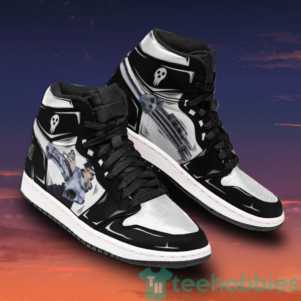 soul eater anime the kid anime air jordan hightop shoes 2 kar3w 600x600px Soul Eater Anime The Kid Anime Air Jordan Hightop Shoes