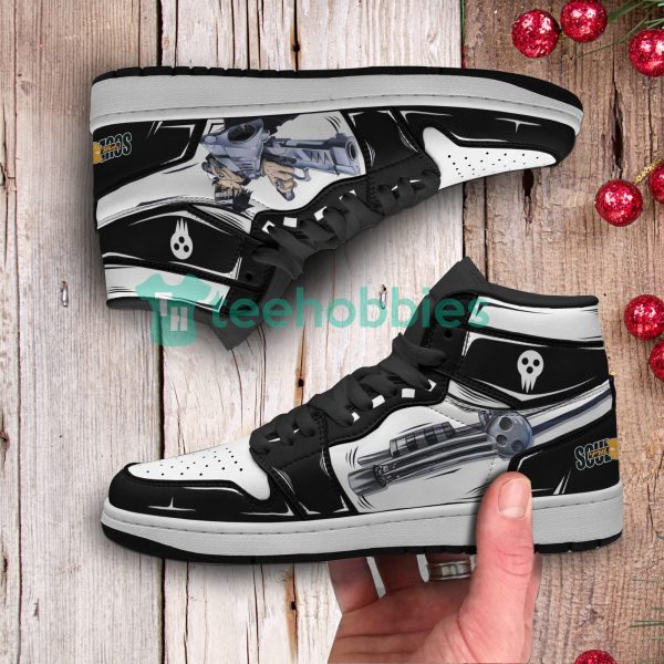 soul eater anime the kid anime air jordan hightop shoes 3 i6LL9 600x600px Soul Eater Anime The Kid Anime Air Jordan Hightop Shoes