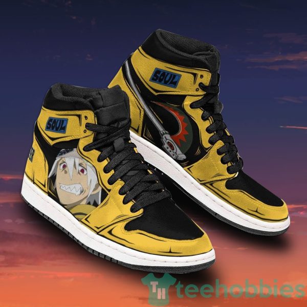 soul evans anime anime custom soul eater air jordan hightop shoes 2 qVyvy 600x600px Soul Evans Anime Anime Custom Soul Eater Air Jordan Hightop Shoes