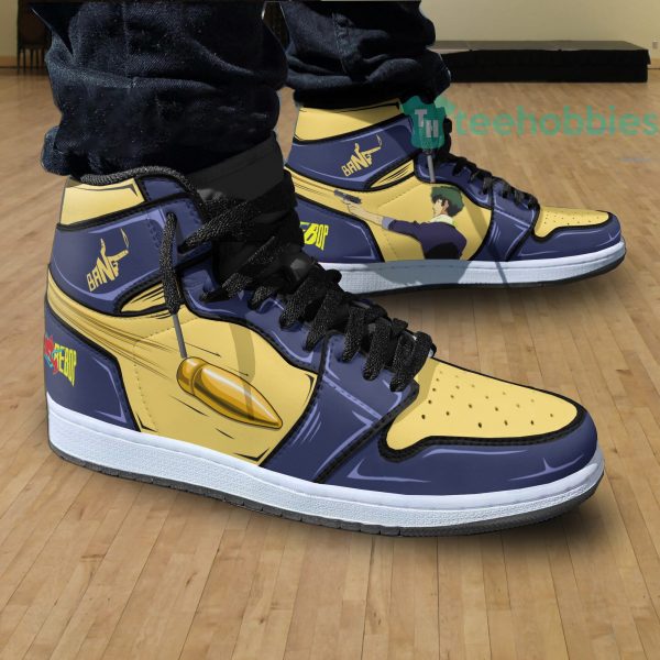 spike spiegel anime custom cowboy bebop air jordan hightop shoes 4 tdKIh 600x600px Spike Spiegel Anime Custom Cowboy Bebop Air Jordan Hightop Shoes