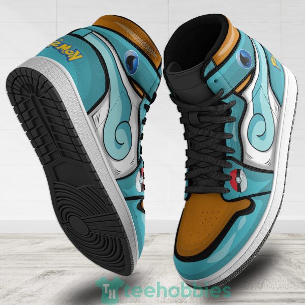 squirtle custom pokemon fans air hightop shoes 2 8v9F5 600x600px Squirtle Custom Pokemon Fans Air Hightop Shoes