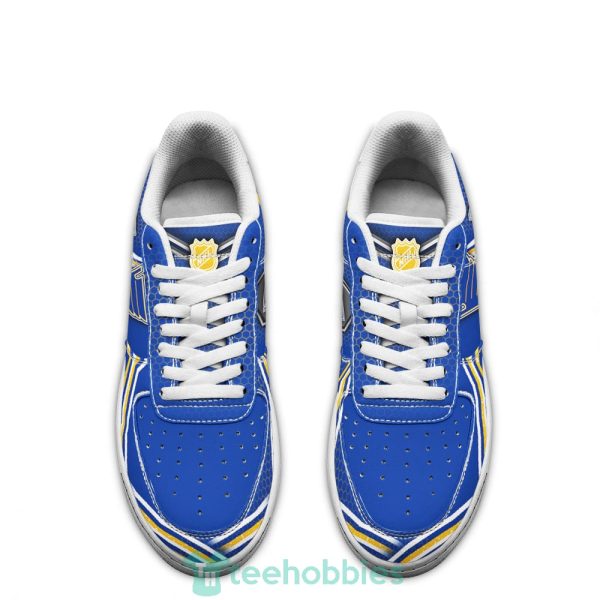 st. louis blues logo and striped style air force shoes for fans 2 aqppL 600x600px St. Louis Blues Logo And Striped Style Air Force Shoes For Fans