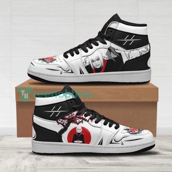 suigetsu hozuki custom naruto anime air jordan hightop shoes 1 MCaqw 600x600px Suigetsu Hozuki Custom Naruto Anime Air Jordan Hightop Shoes