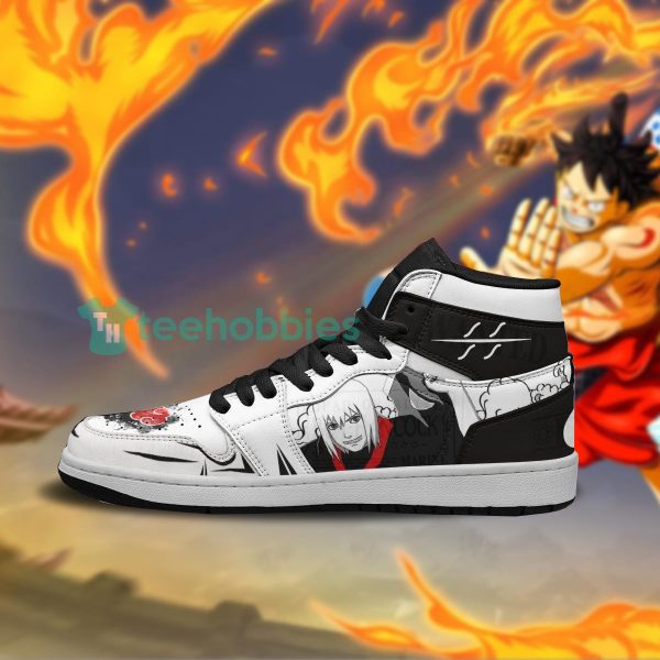suigetsu hozuki custom naruto anime air jordan hightop shoes 3 9xhlM 600x600px Suigetsu Hozuki Custom Naruto Anime Air Jordan Hightop Shoes