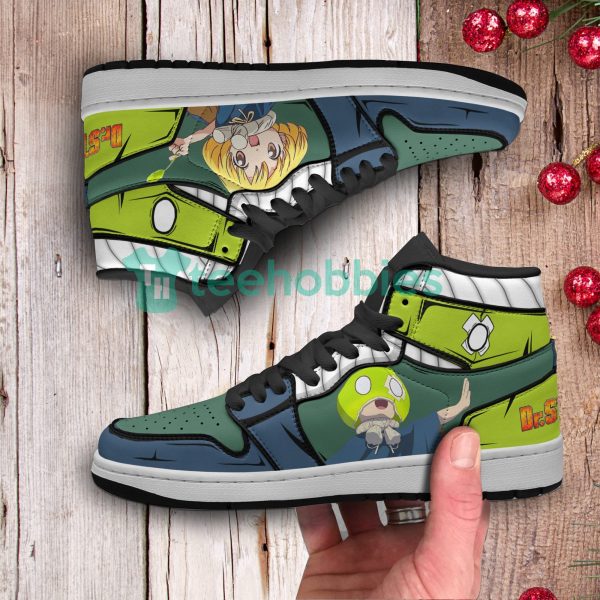 suika anime custom dr. stone air jordan hightop shoes 3 VQ0lf 600x600px Suika Anime Custom Dr. Stone Air Jordan Hightop Shoes