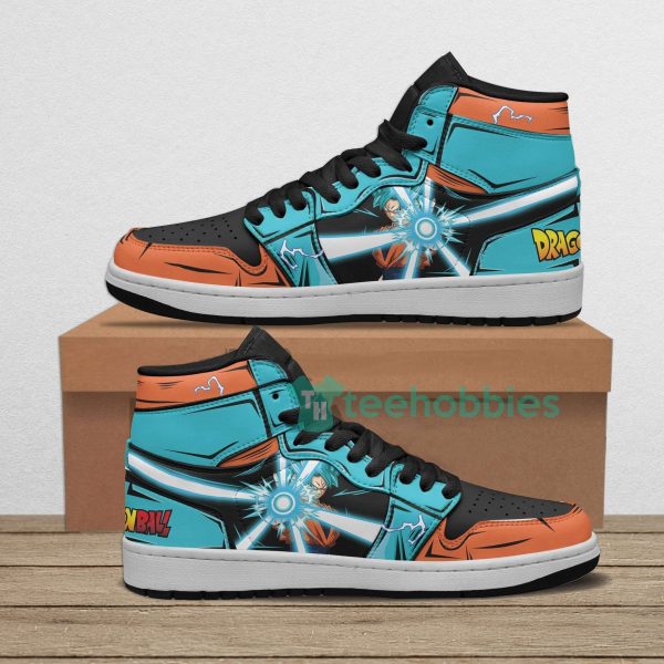super saiyan blue goku custom dragon ball anime air jordan hightop shoes 1 acHzg 600x600px Super Saiyan Blue Goku Custom Dragon Ball Anime Air Jordan Hightop Shoes