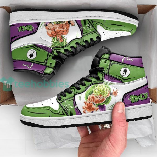 super saiyan broly sneakers custom dragon ball air jordan hightop shoes 4 hnTWe 600x600px Super Saiyan Broly Sneakers Custom Dragon Ball Air Jordan Hightop Shoes