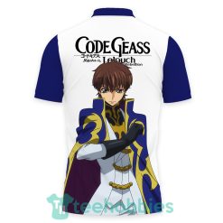 suzaku kururugi code geass custom anime polo shirt for men and women 3 BaWat 247x247px Suzaku Kururugi Code Geass Custom Anime Polo Shirt For Men And Women