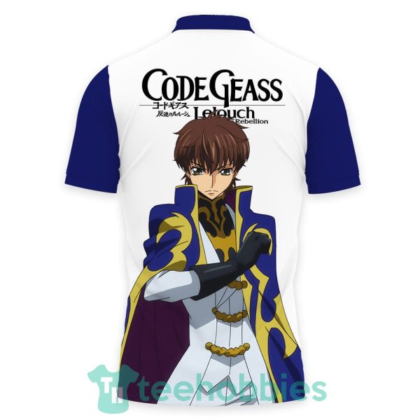 suzaku kururugi code geass custom anime polo shirt for men and women 3 BaWat 600x600px Suzaku Kururugi Code Geass Custom Anime Polo Shirt For Men And Women
