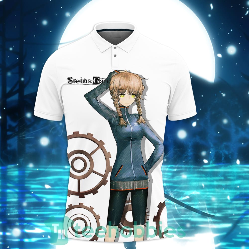 Suzuha Amane Steins Gate Custom Anime Polo Shirt For Men And Women