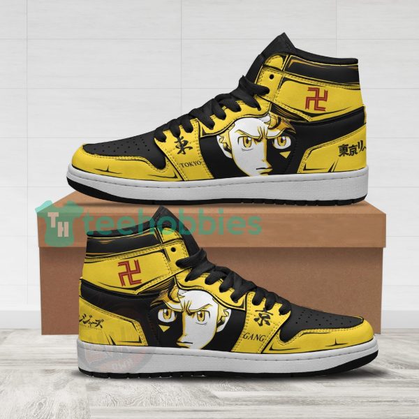 takemichi hanagaki anime tokyo revengers air jordan hightop shoes 1 1MqYa 600x600px Takemichi Hanagaki Anime Tokyo Revengers Air Jordan Hightop Shoes