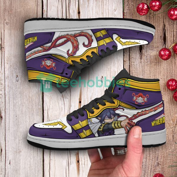 tamaki amajiki custom my hero academia anime purple air jordan hightop shoes 3 hzA4I 600x600px Tamaki Amajiki Custom My Hero Academia Anime Purple Air Jordan Hightop Shoes