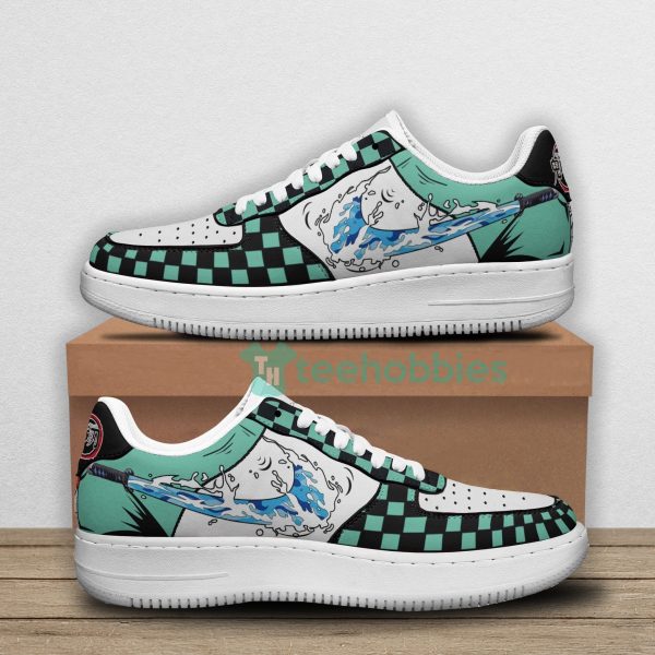 tanjiro anime water pattern custom demon slayer air force shoes 1 4wPZA 600x600px Tanjiro Anime Water Pattern Custom Demon Slayer Air Force Shoes