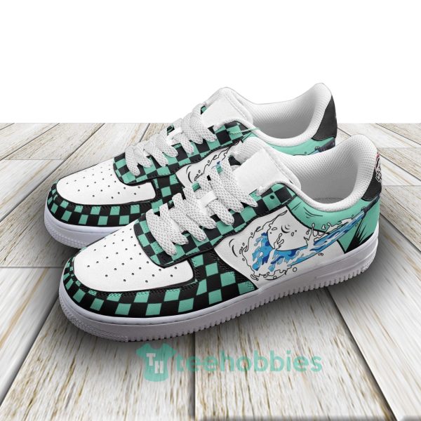 tanjiro anime water pattern custom demon slayer air force shoes 2 60h79 600x600px Tanjiro Anime Water Pattern Custom Demon Slayer Air Force Shoes