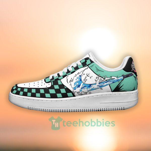tanjiro anime water pattern custom demon slayer air force shoes 4 jrn9Z 600x600px Tanjiro Anime Water Pattern Custom Demon Slayer Air Force Shoes