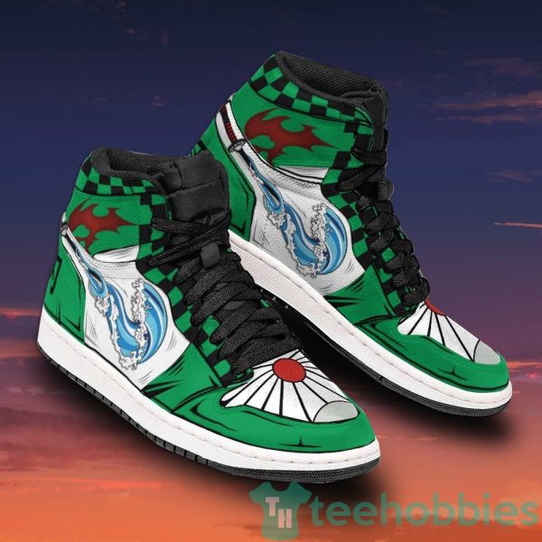 tanjiro cosplay anime costume water breathing air jordan hightop shoes 2 y07Ua 600x600px Tanjiro Cosplay Anime Costume Water Breathing Air Jordan Hightop Shoes