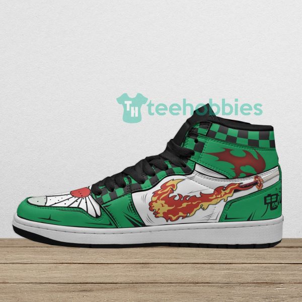 tanjiro kamado demon slayer fire skill custom air jordan hightop shoes 3 jy4OY 600x600px Tanjiro Kamado Demon Slayer Fire Skill Custom Air Jordan Hightop Shoes