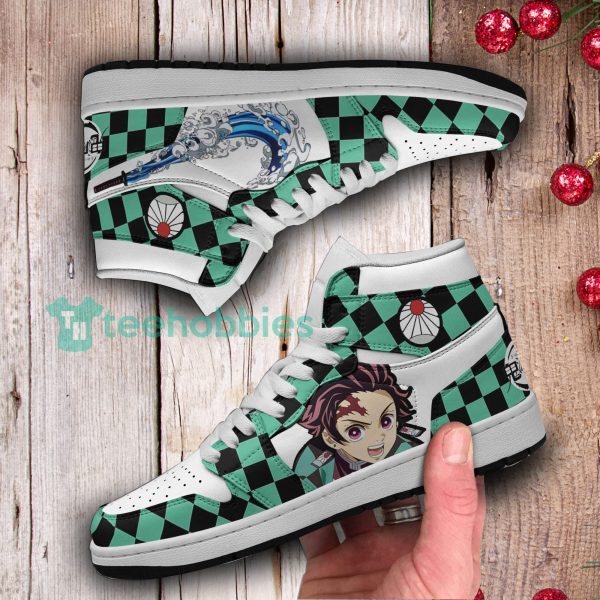 tanjiro kamado sneakers custom anime air jordan hightop shoes 4 H23U8 600x600px Tanjiro Kamado Sneakers Custom Anime Air Jordan Hightop Shoes
