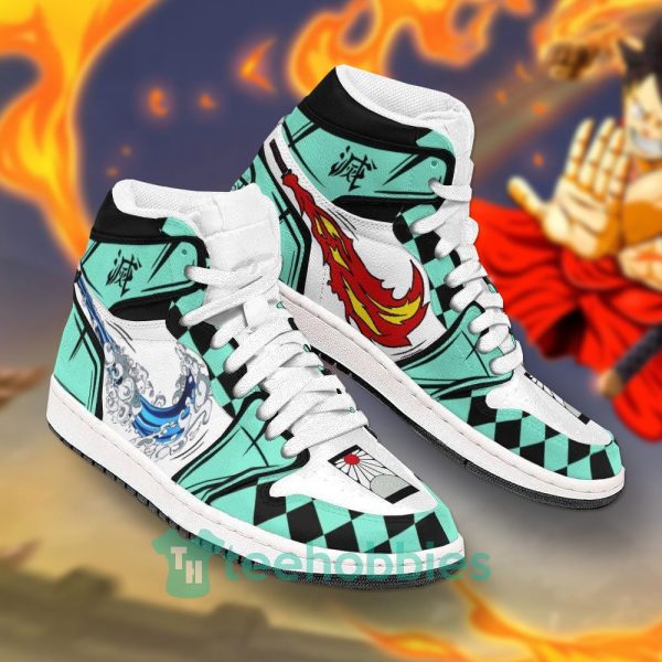 tanjiro shoes air jordan hightop shoes demon slayer anime 3 UBTox 600x600px Tanjiro Shoes Air Jordan Hightop Shoes Demon Slayer Anime