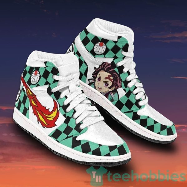 tanjiro sneakers anime anime kimetsu no yaiba air jordan hightop shoes 2 7lME0 600x600px Tanjiro Sneakers Anime Anime Kimetsu No Yaiba Air Jordan Hightop Shoes