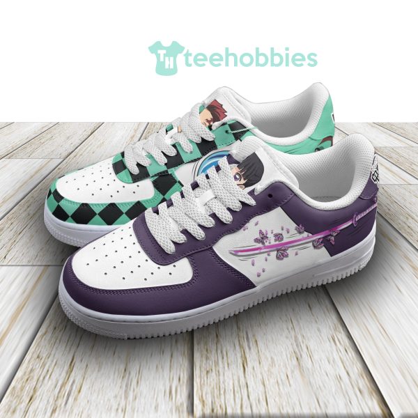 tanjiro x kanao custom demon slayer anime for fans air force shoes 2 zP0RB 600x600px Tanjiro x Kanao Custom Demon Slayer Anime For Fans Air Force Shoes