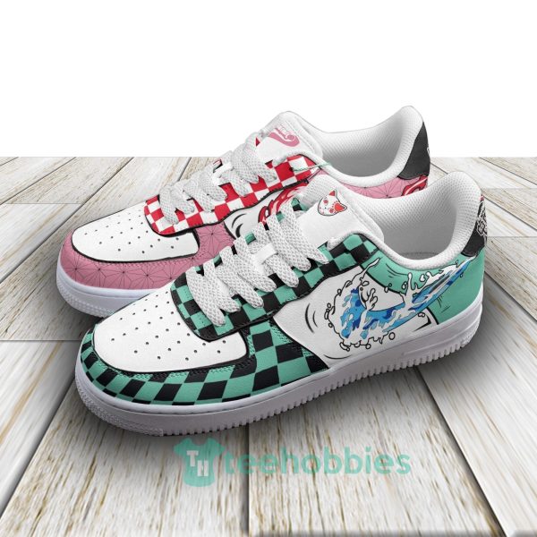 tanjiro x nezuko custom anime demon slayer air force shoes 2 A7J9x 600x600px Tanjiro x Nezuko Custom Anime Demon Slayer Air Force Shoes